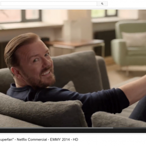 Netflix Commercial with Ricky Gervais : Shoots at BMS
